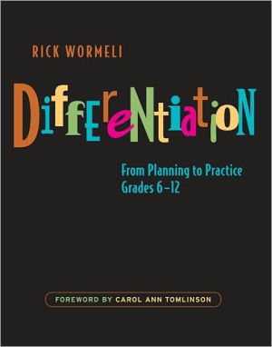 Differentiation: From Planning to Practice