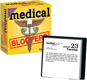 2011 Medical Blooopers Box Calendar