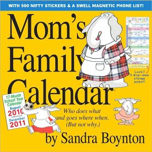 2011 Mom's Family Wall Calendar
