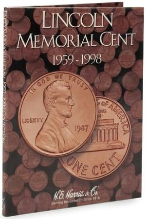 Lincoln Memorial Cent 1959 - 1998 Coin Folder