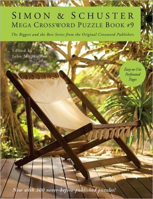 Simon & Schuster Mega Crossword Puzzle Book #9, Vol. 9