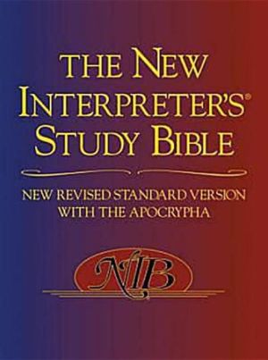 New Revised Standard Version New Interpreter's Study Bible: New Revised Standard Version with Apocrypha (Hardcover with Dust Jacket)