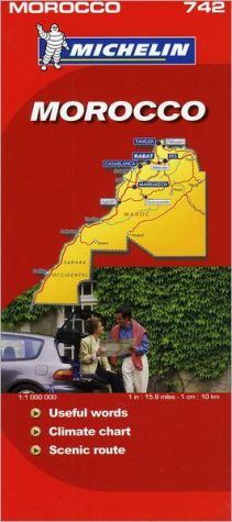 Michelin Map Africa: Morocco #742
