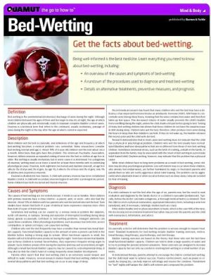 Bed-Wetting (Quamut)