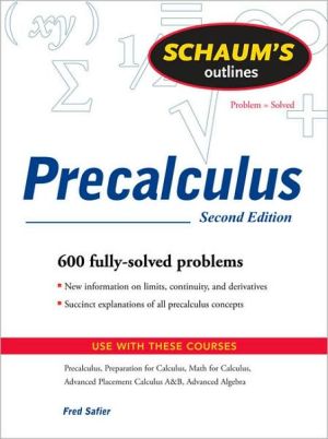 Schaum's Outline of Precalculus