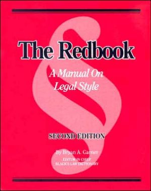 Redbook: A Manual on Legal Style