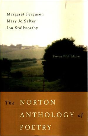 The Norton Anthology of Poetry, Shorter 5th Edition