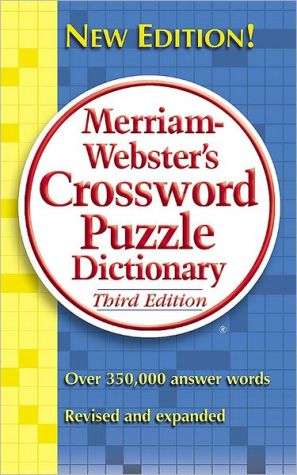 Merriam-Webster's Crossword Puzzle Dictionary, Third Edition
