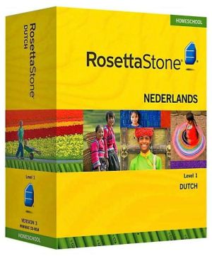 Rosetta Stone Homeschool Version 3 Dutch Level 1: with Audio Companion, Parent Administrative Tools & Headset with Microphone