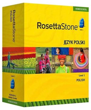 Rosetta Stone Homeschool Version 3 Polish Level 1: with Audio Companion, Parent Administrative Tools & Headset with Microphone