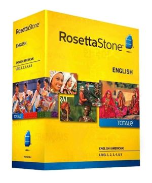 Rosetta Stone English (American) v4 TOTALe - Level 1, 2, 3, 4 & 5 Set