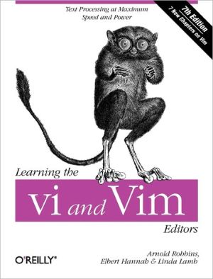 Learning the Vi and Vim Editors (Learning Series)