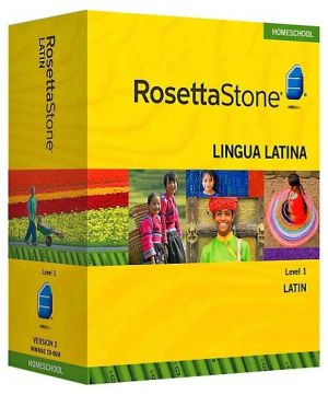 Rosetta Stone Homeschool Version 3 Latin Level 1: with Audio Companion, Parent Administrative Tools & Headset with Microphone